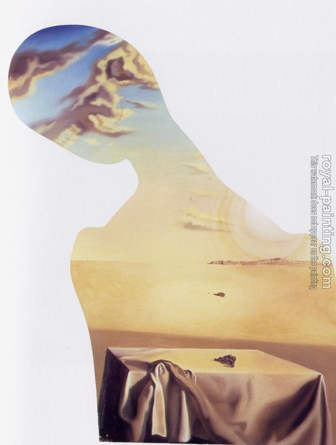 Salvador Dali : A Couple with Their Heads Full of Clouds